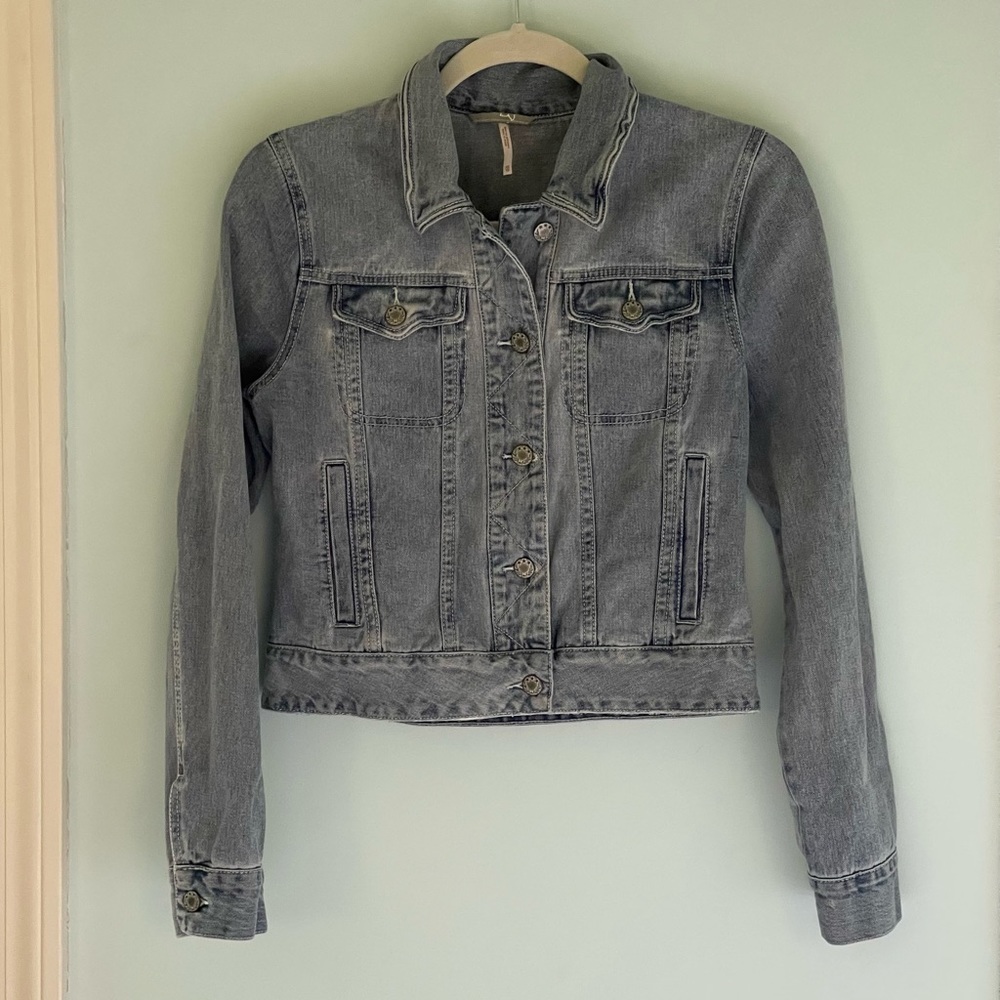 Free People Denim Jacket XS EUC
